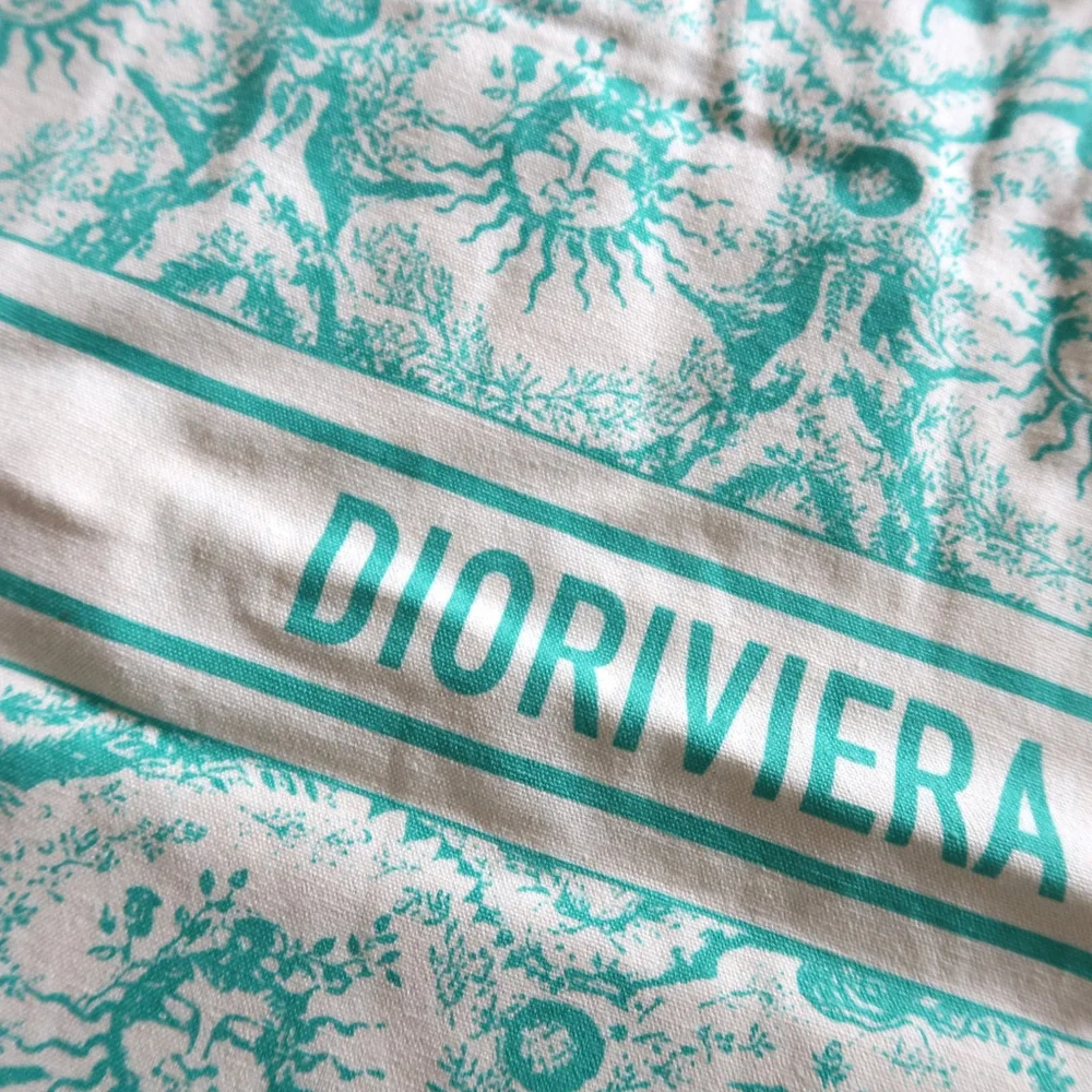 Christian Dior Dioriviera GWP Linen Tote Bag - Picture 2 of 5